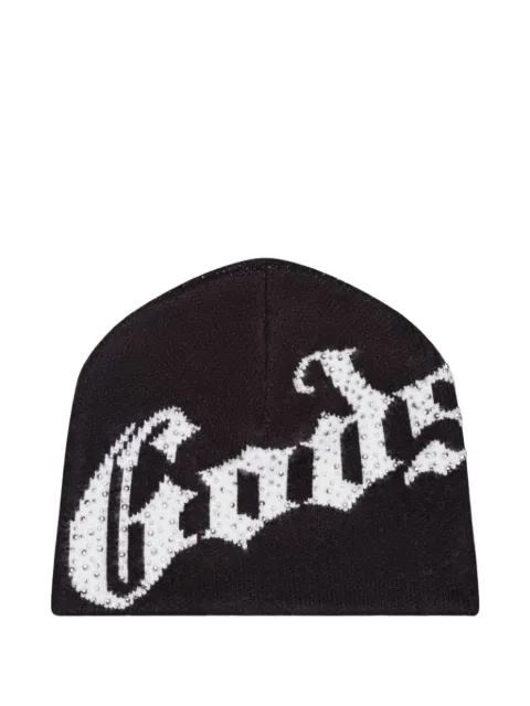 GODSPEED logo studded beanie