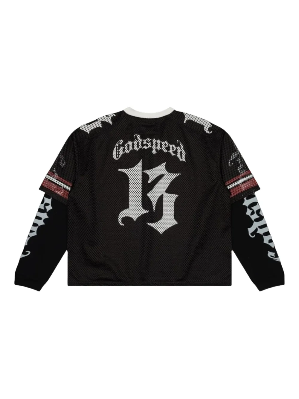 GODSPEED layered mesh jersey | T-Shirts | Image 2