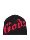 GODSPEED studded logo beanie - Black