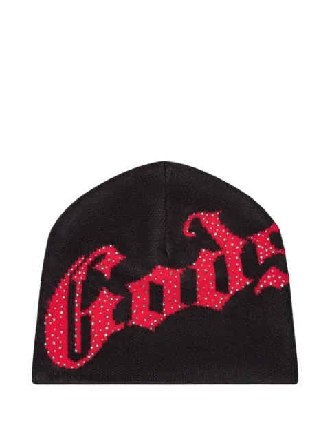 GODSPEED studded logo beanie