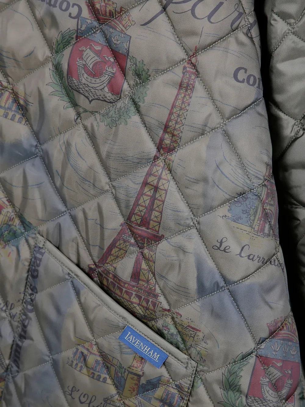 Comme Des Garçons Shirt Gevoerd jack met capuchon Grijs