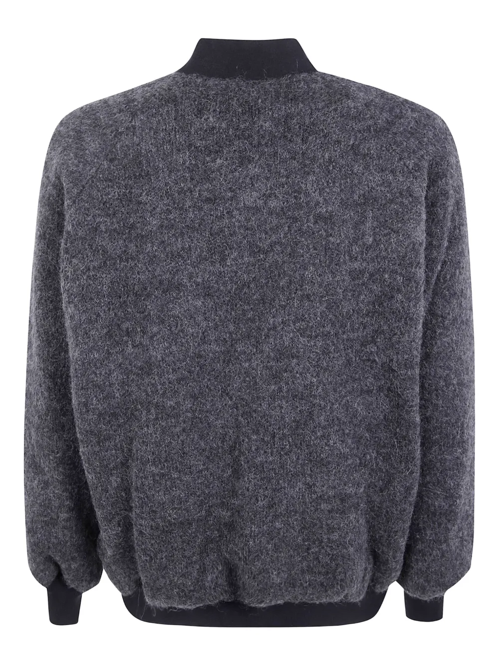 Comme Des Garçons Homme Deux Zip-up Bomber Jacket In Gray
