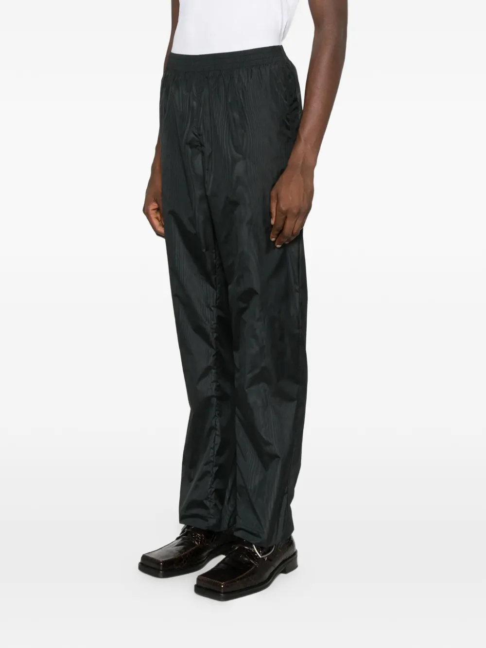 MEDEEA Broek met gesmockt detail Zwart