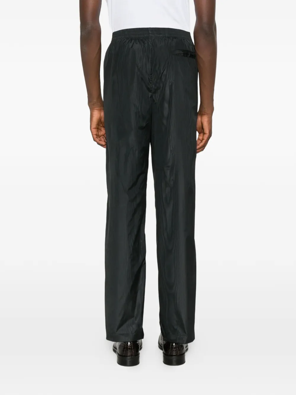 MEDEEA Broek met gesmockt detail Zwart
