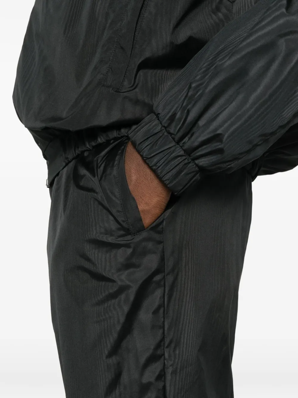 MEDEEA Broek met gesmockt detail Zwart