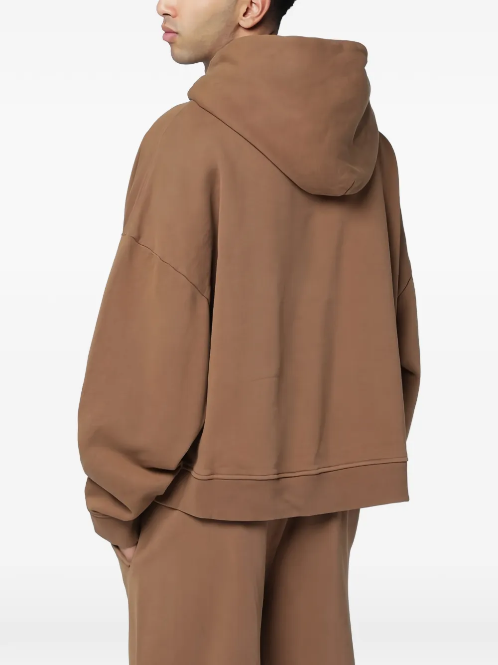  Entire Studios Cotton Hoodie - Brown 