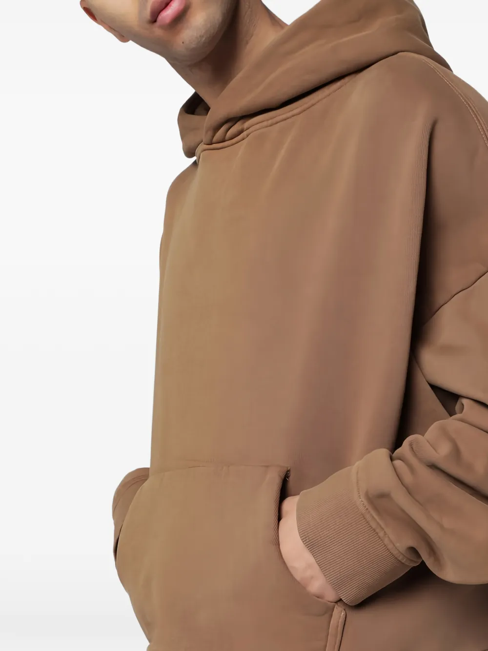 ENTIRE STUDIOS Katoenen hoodie Bruin