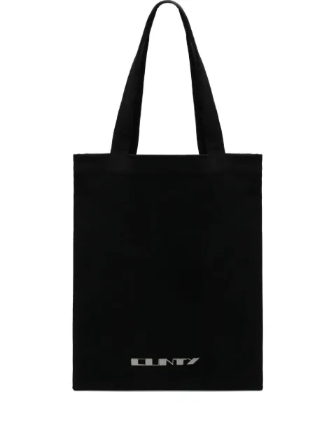 Rick Owens DRKSHDW shopper logo tote bag