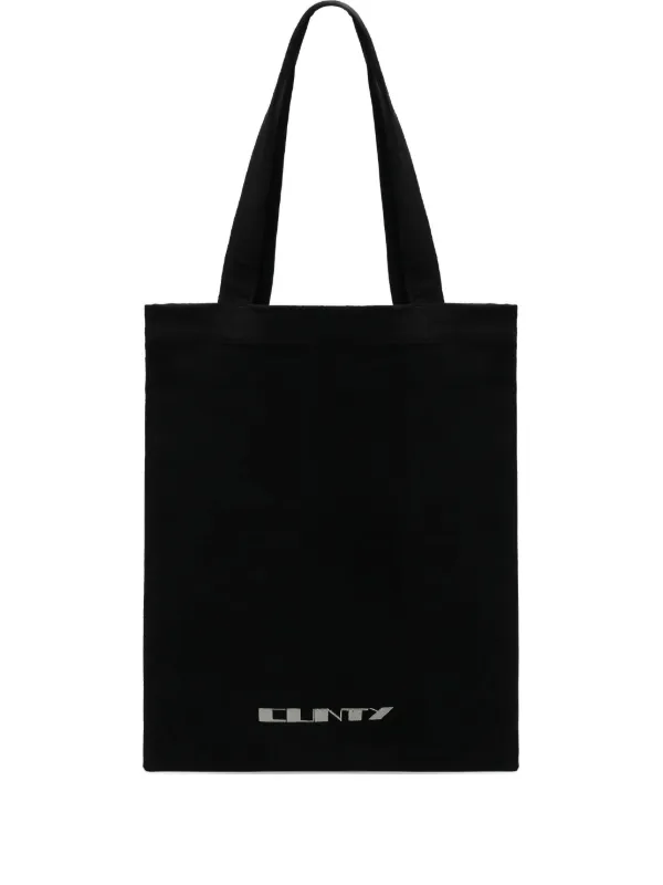 Rick Owens DRKSHDW ロゴ トートバッグ | ブラック | FARFETCH JP
