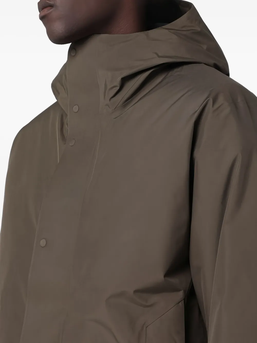 Goldwin Donsjack met capuchon Bruin