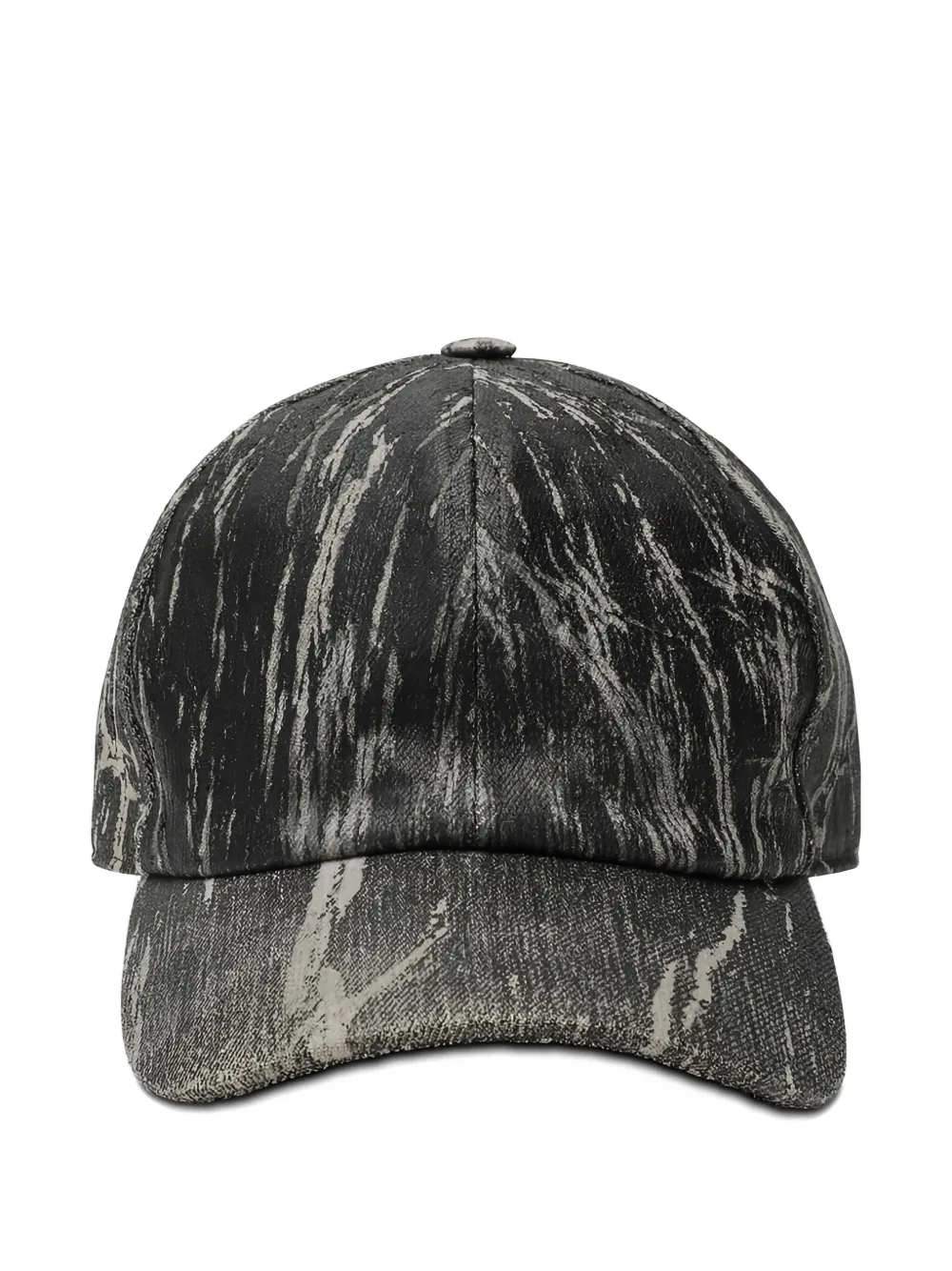 Rick Owens DRKSHDW patterned baseball cap | negro | Image 1