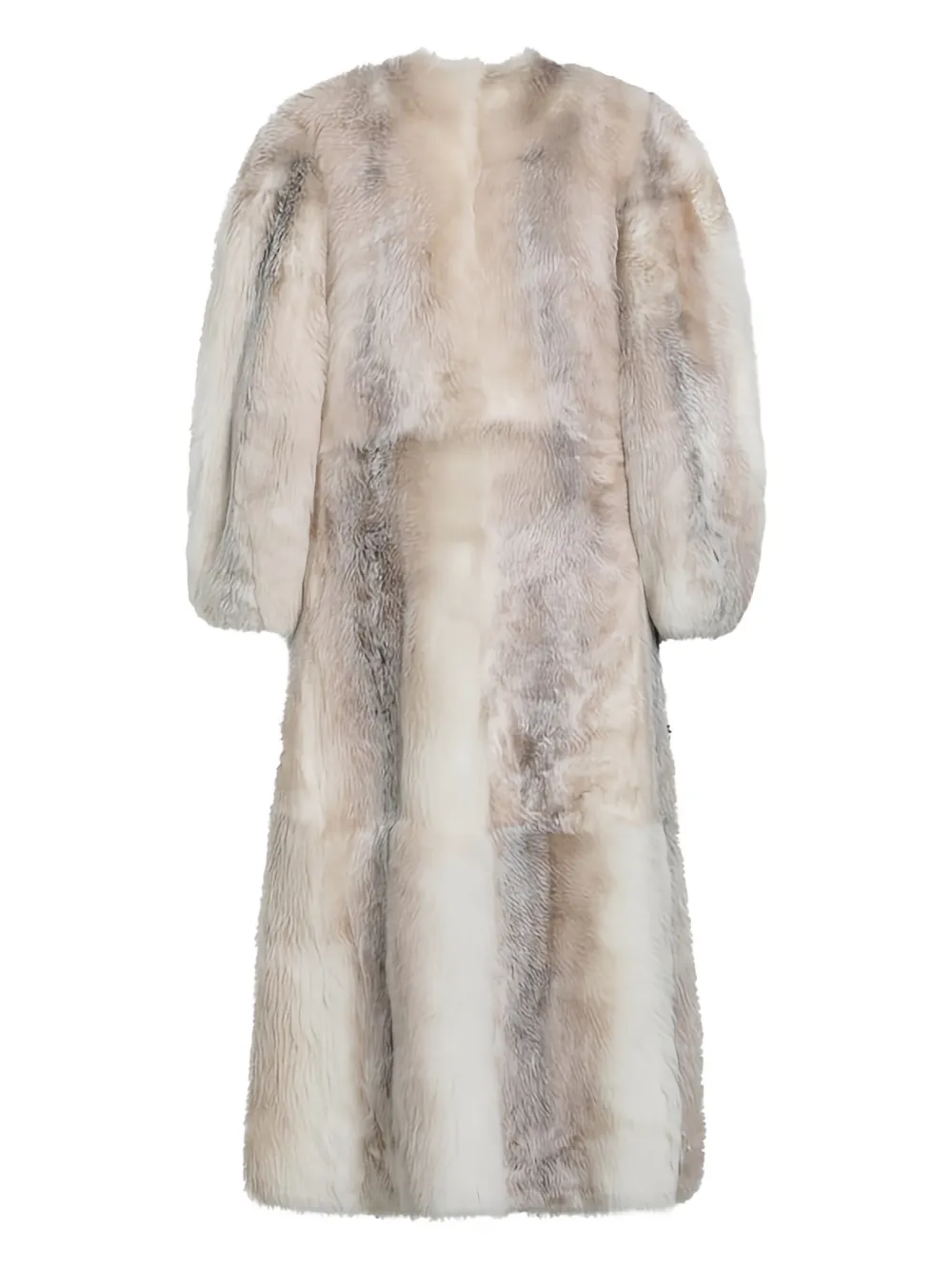 FENDI long-sleeve coat - Beige