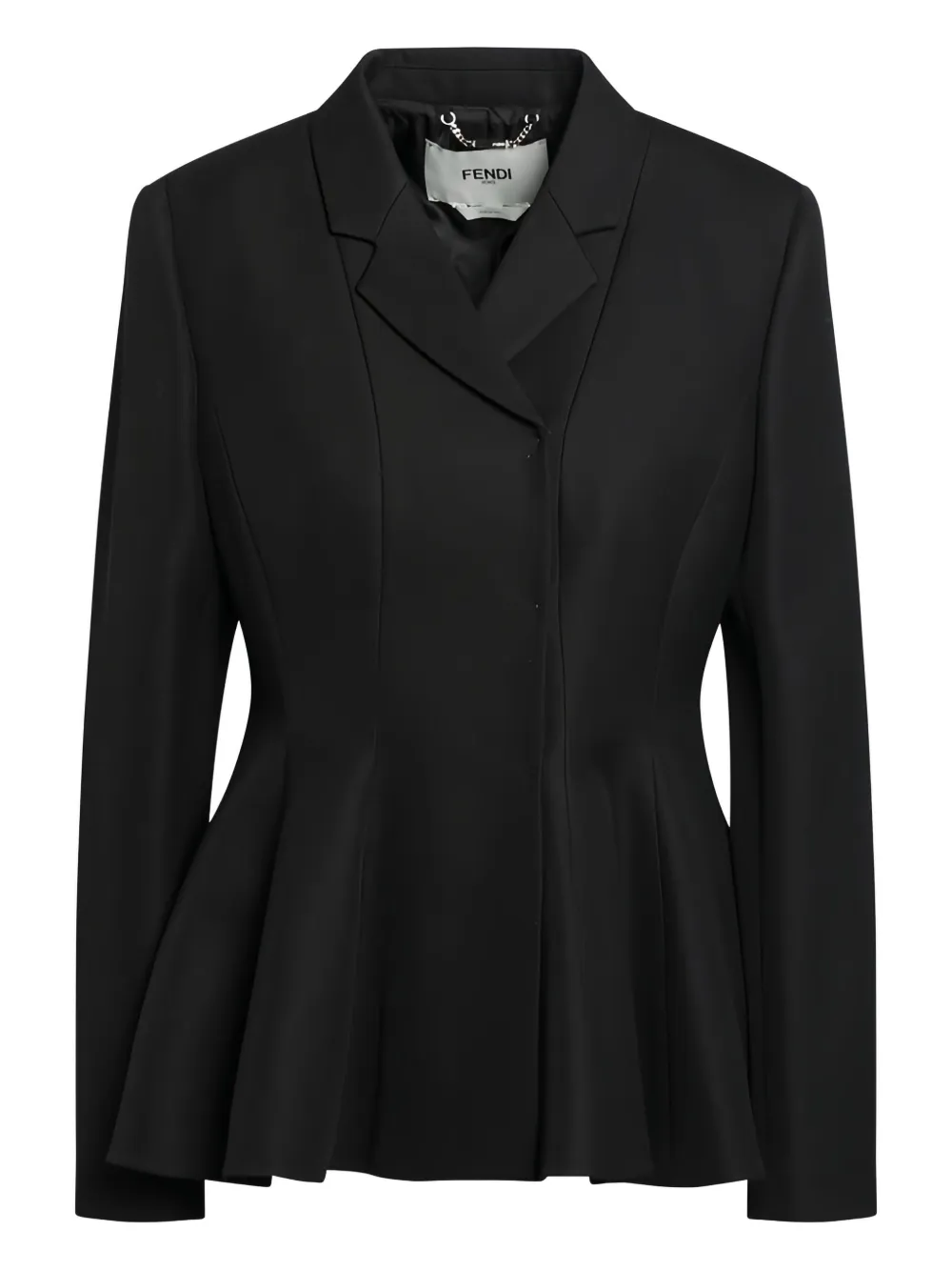 FENDI blazer con botones | negro | Image 1