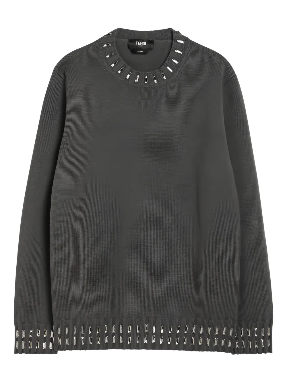 FENDI suéter tejido | gris | Image 1