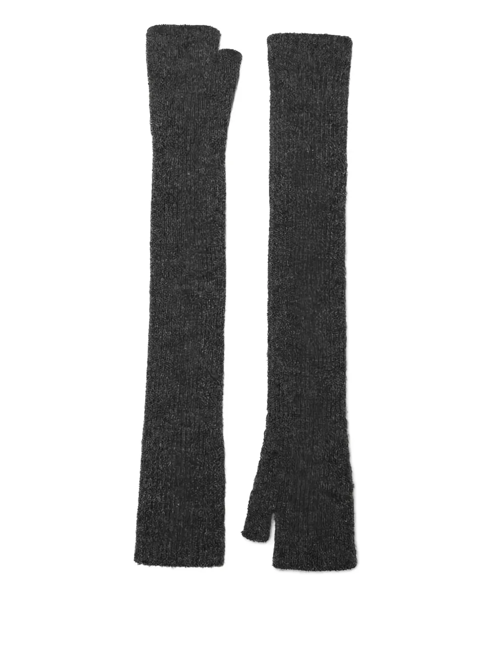 Roberto Collina mitones con encaje | gris | Image 1