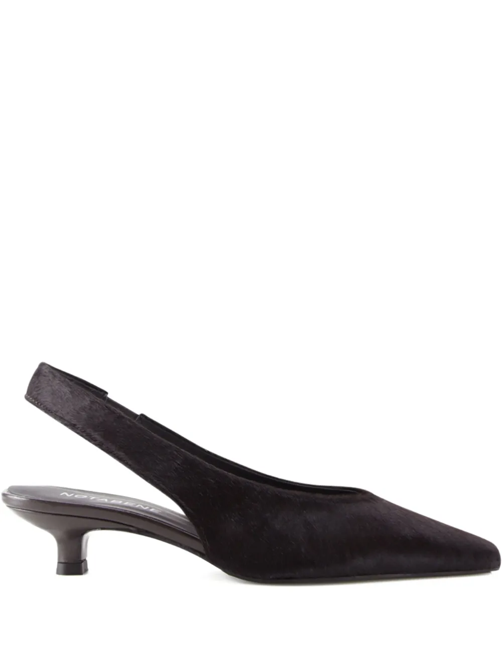 Notabene 35mm Eleonora Pointed Pumps In Black