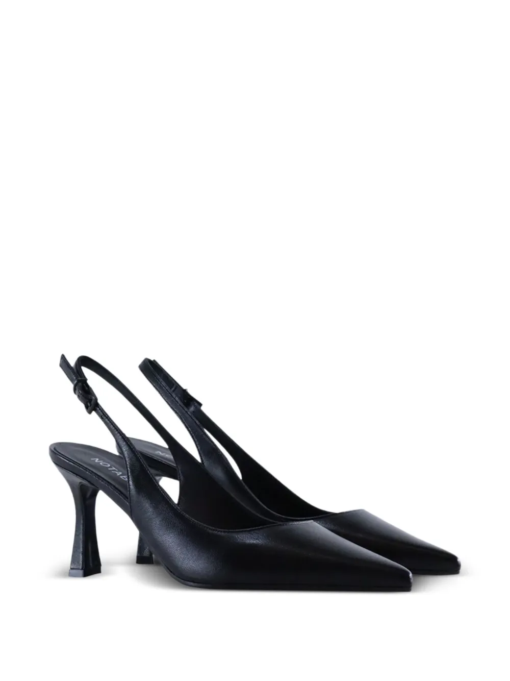 Notabene 70 mm Emilia Low pumps met puntige neus Zwart