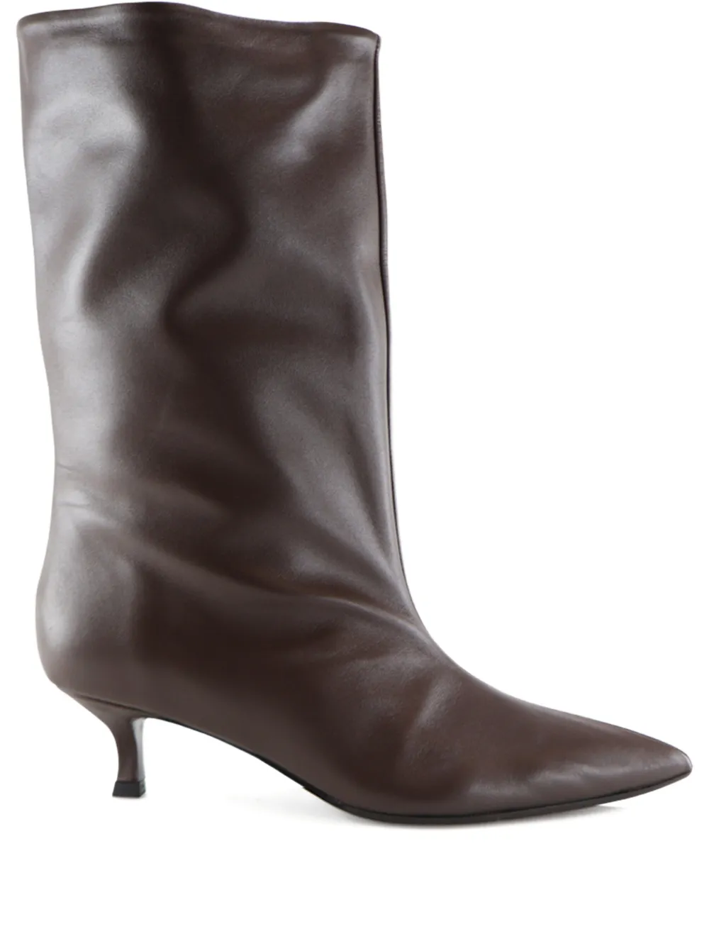 Notabene 40mm Greer Pointed-toe Boots In Brown