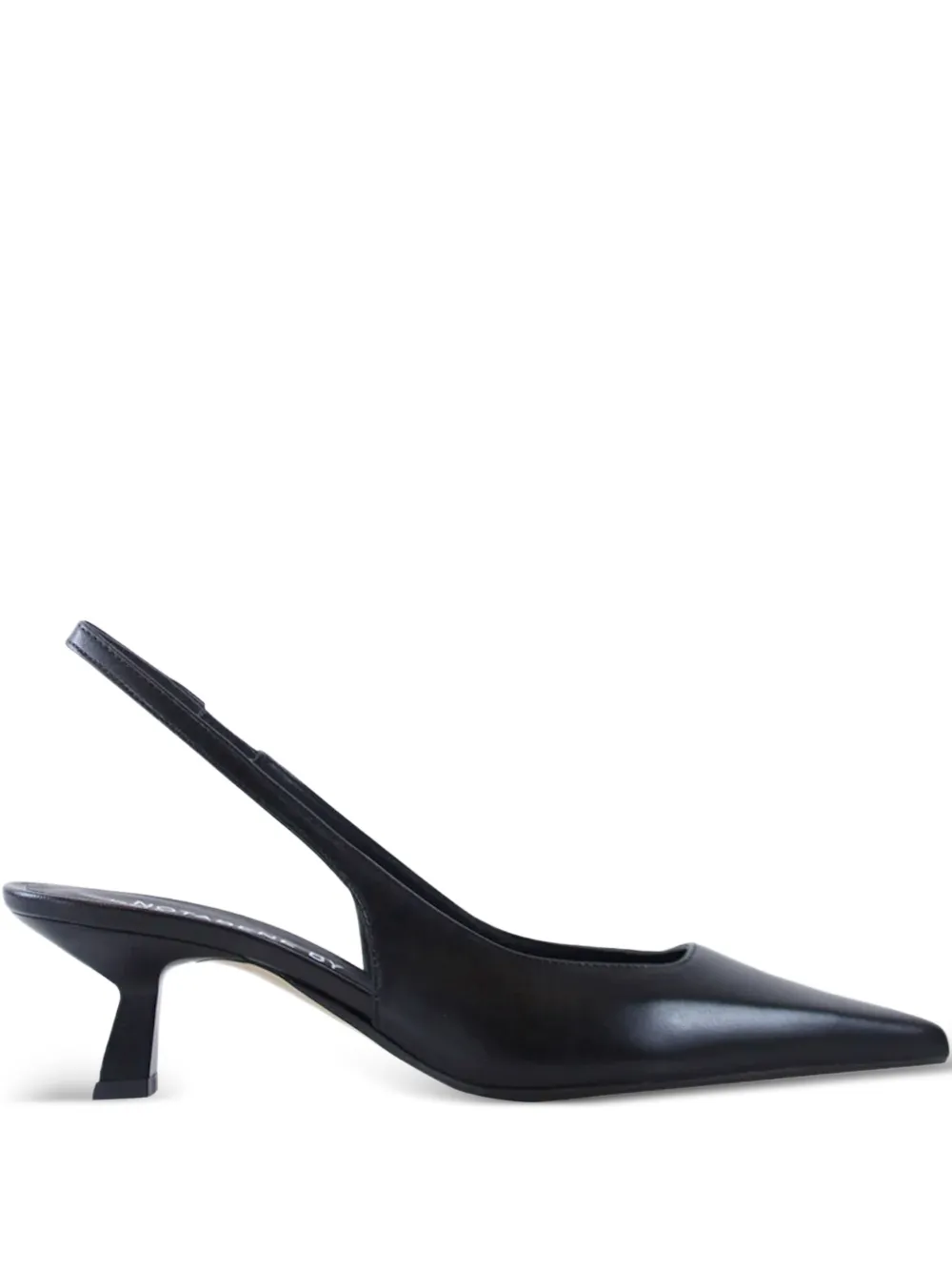 Notabene 50mm Elisa Pointed-toe Heeled Pumps In Black
