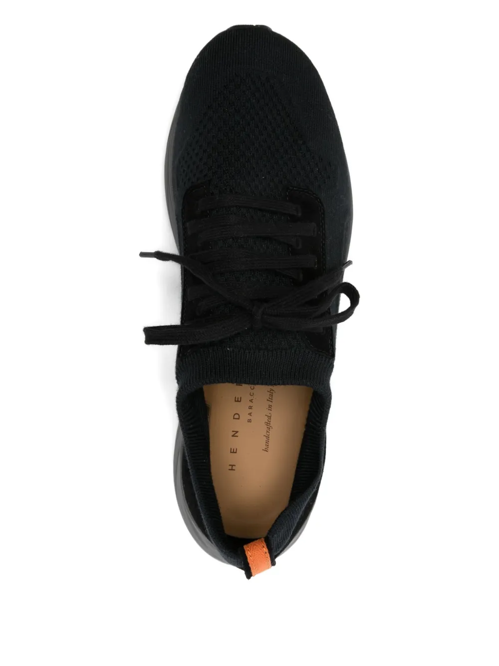 Henderson Baracco Apollo leren sneakers Zwart
