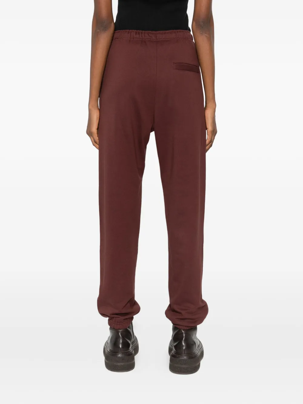 Y-3 Drawstring-waist Pants In Brown