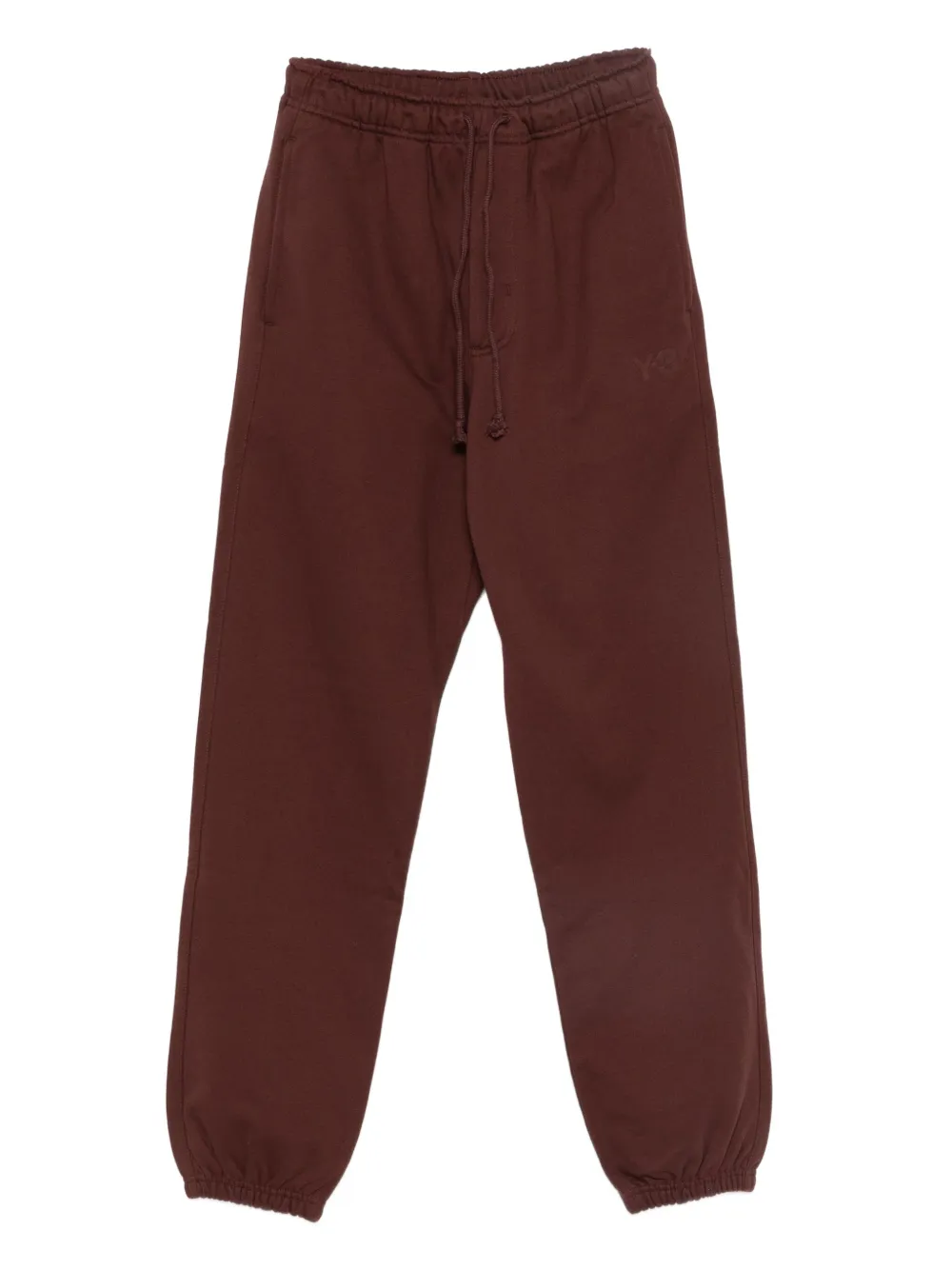 Y-3 drawstring-waist pants | Brown | Image 1