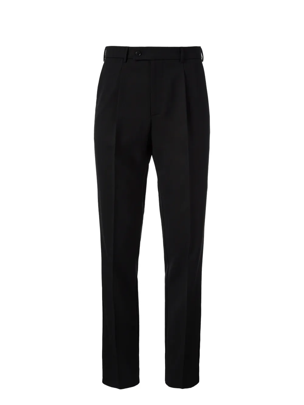 MEDEEA pleat-detail trousers | Black | Image 1