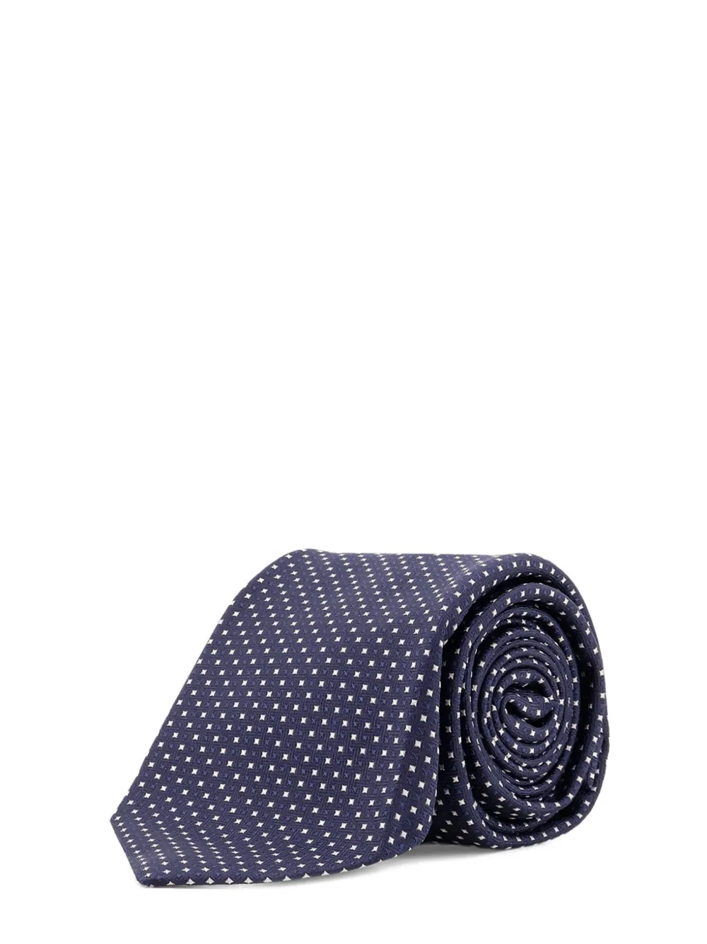 Kiton Dot-pattern Tie In Multi