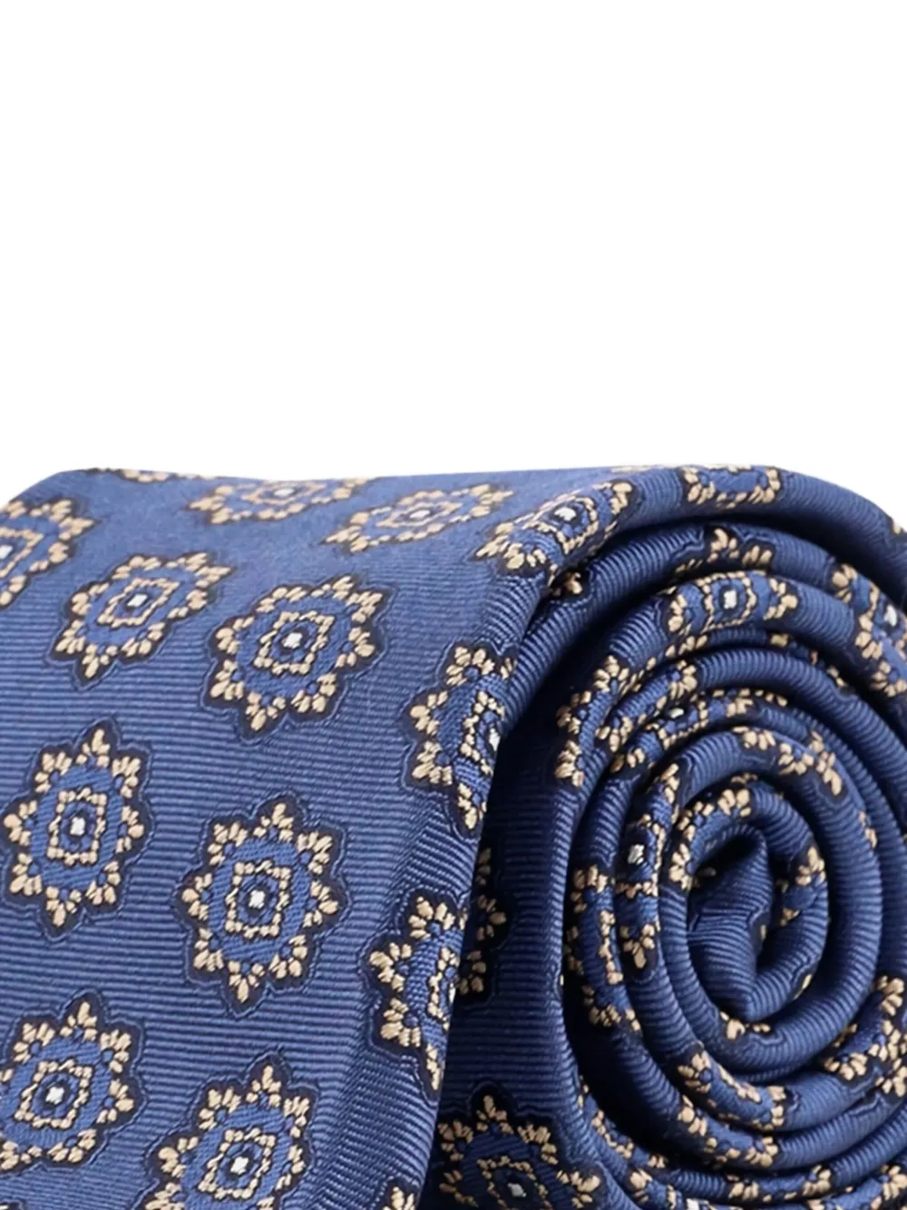 Kiton silk tie - Blauw