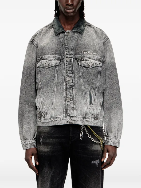 Diesel D-Denver デニムジャケット | グレー | FARFETCH JP
