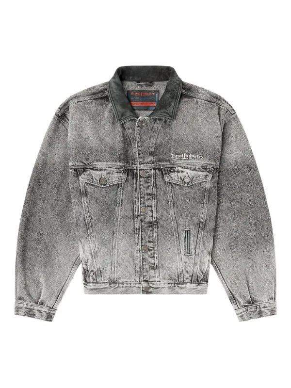 Diesel D-Denver デニムジャケット | グレー | FARFETCH JP