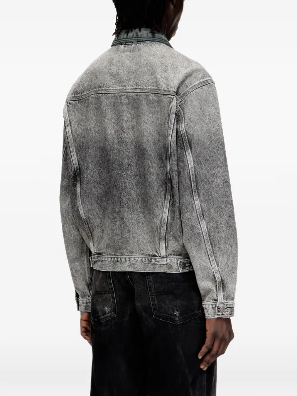 Diesel D-Denver デニムジャケット | グレー | FARFETCH JP