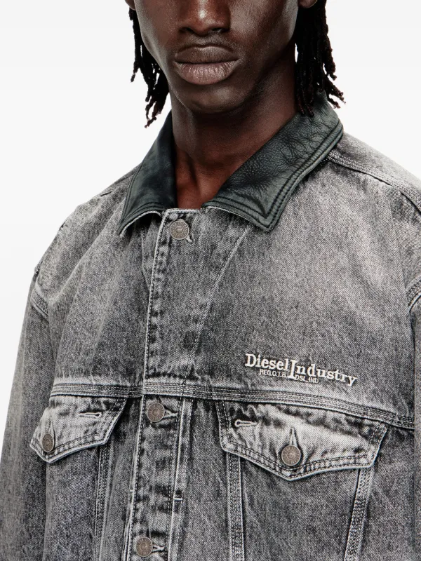 Diesel D-Denver デニムジャケット | グレー | FARFETCH JP