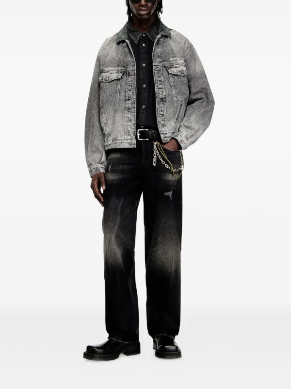 Diesel D-Denver デニムジャケット | グレー | FARFETCH JP