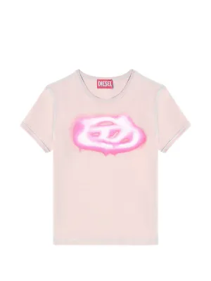 Diesel T-Ele T-Shirt | Pink | FARFETCH