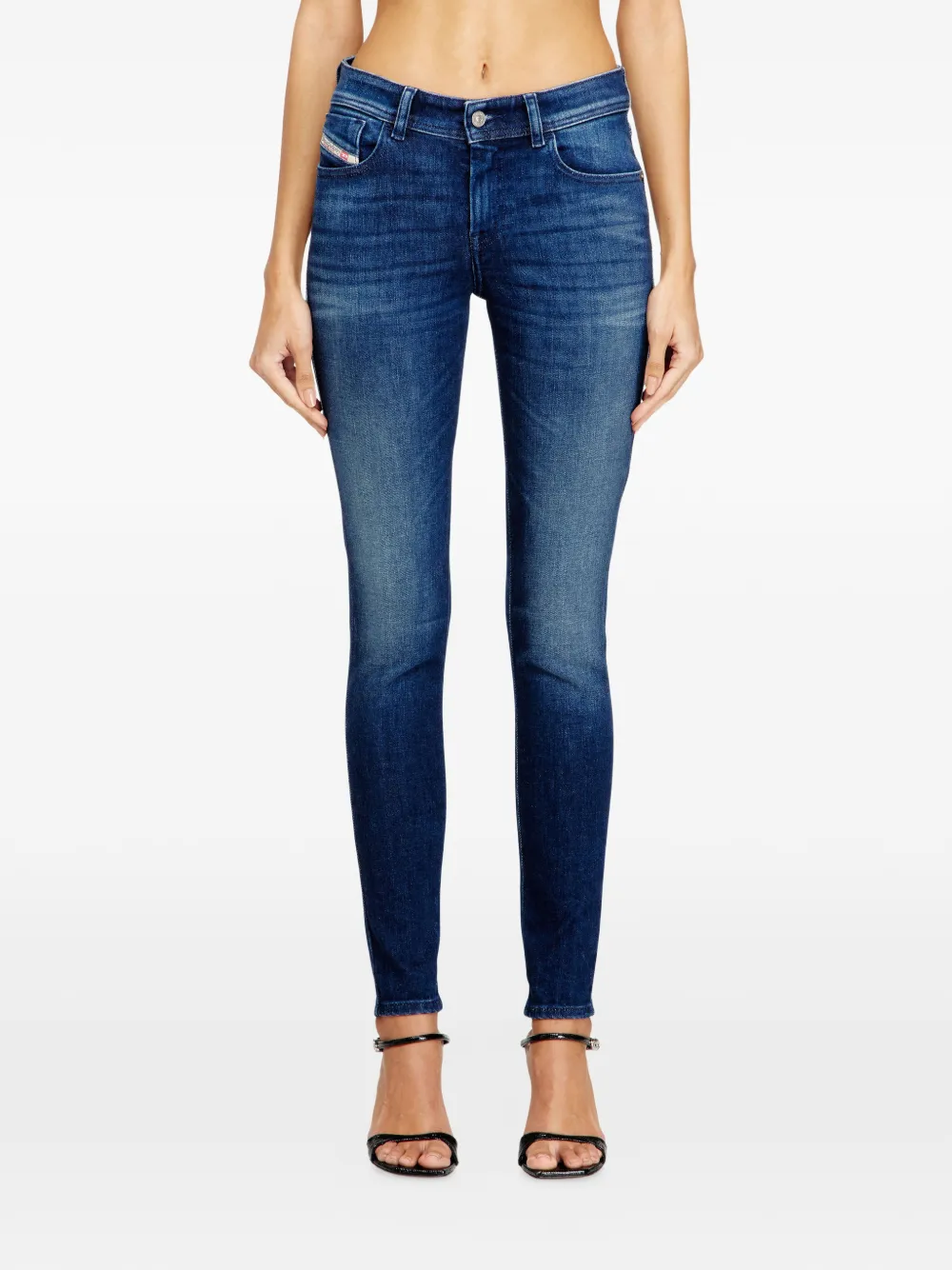  Diesel Vaqueros Skinny 2017 Slandy 09n12 - Azul 