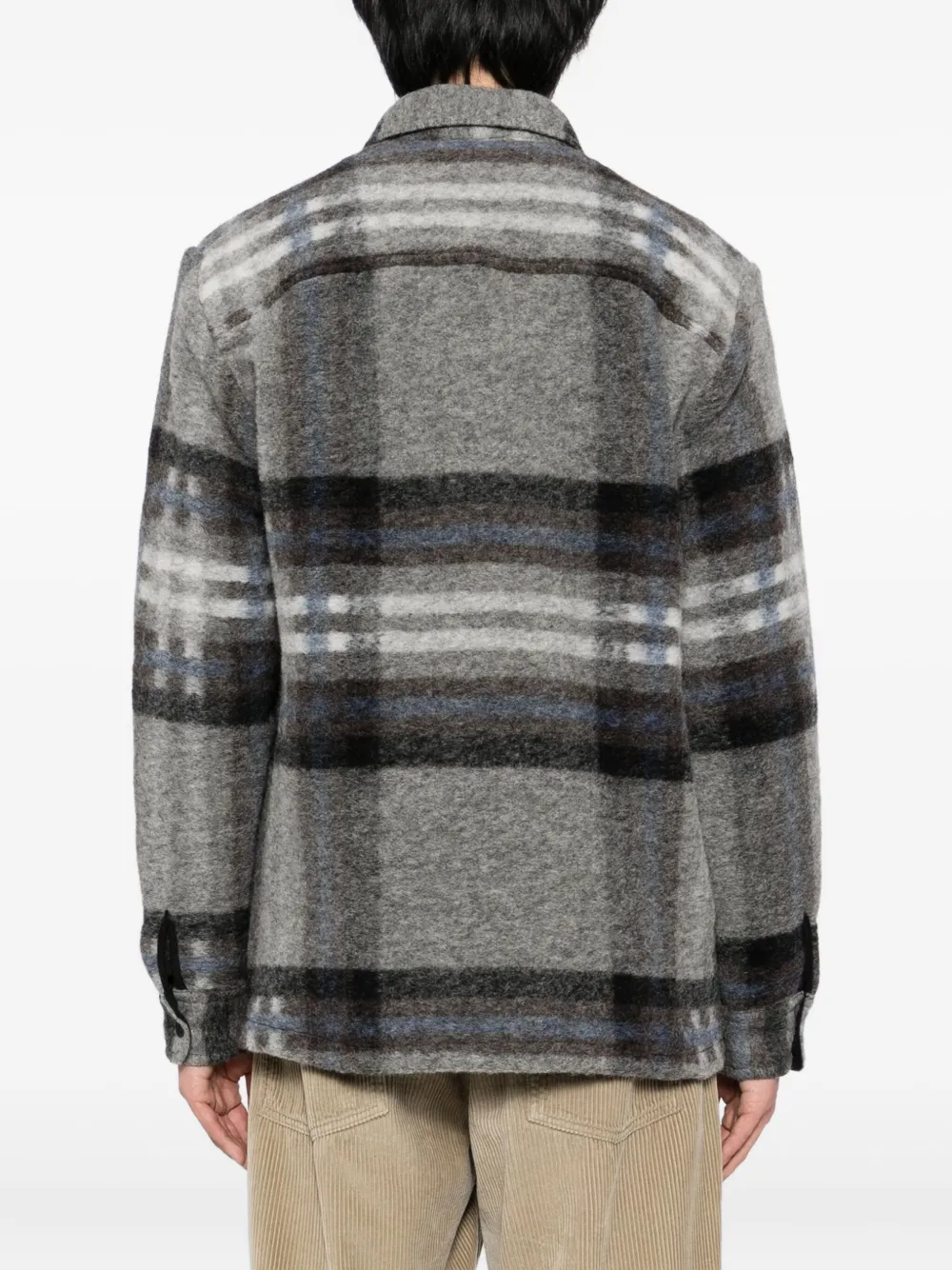 Wax London Nolan shirtjack Grijs