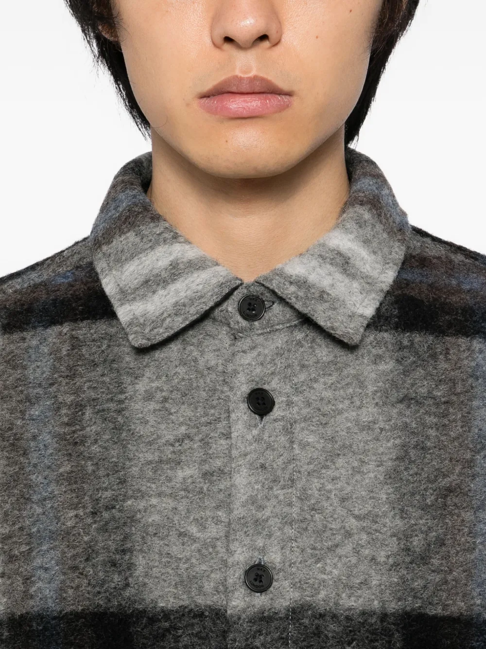 Wax London Nolan shirtjack Grijs