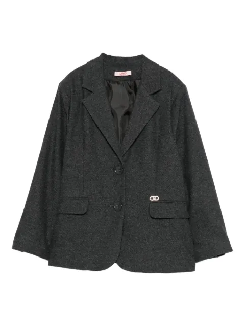 Liu Jo Kids blazer con placa del logo