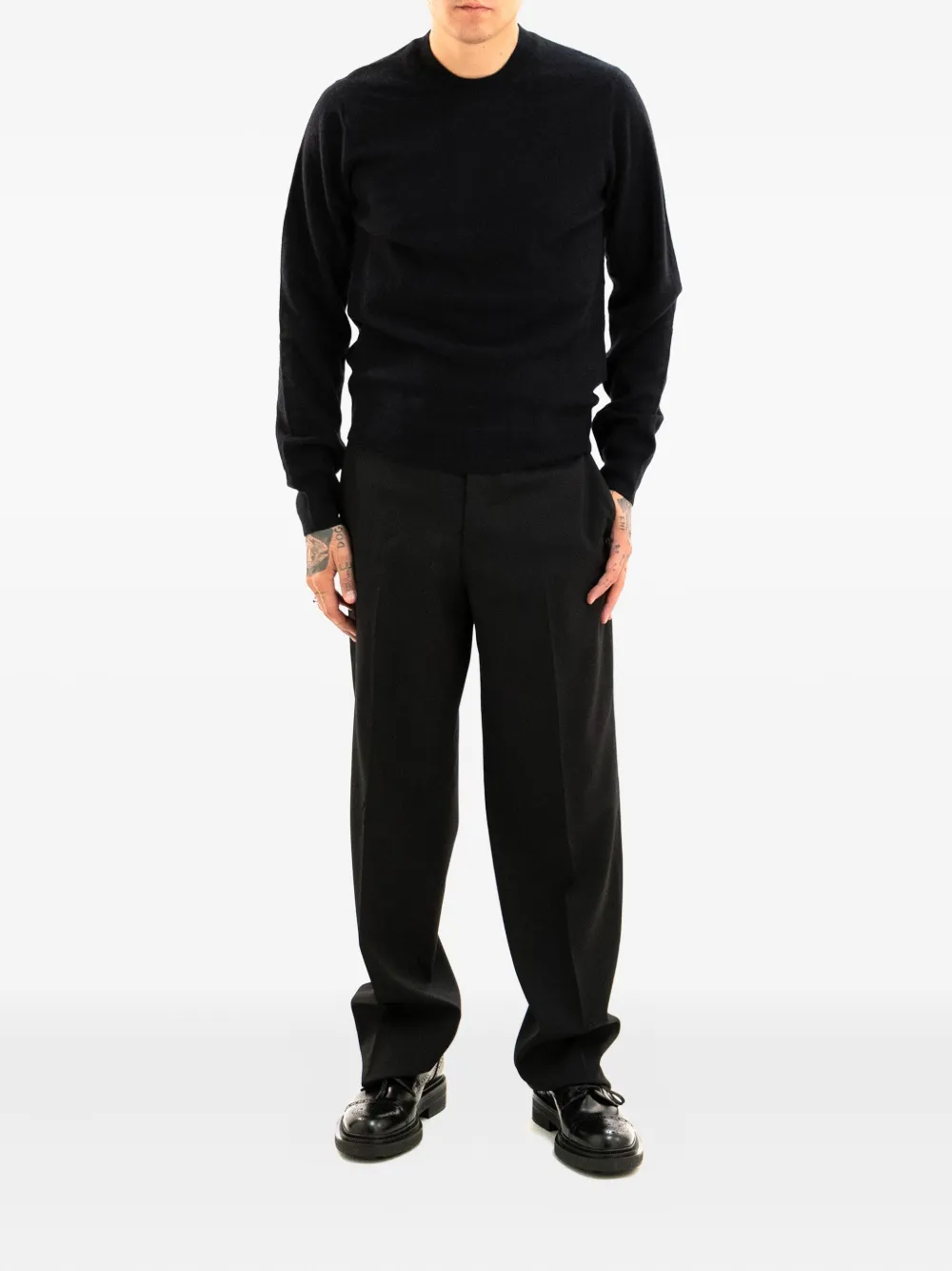 Givenchy crew-neck sweater - Zwart
