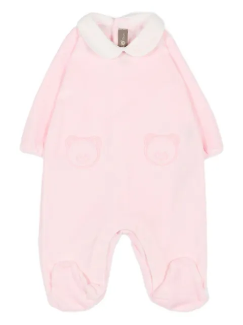 Little Bear logo-embroidered pyjamas