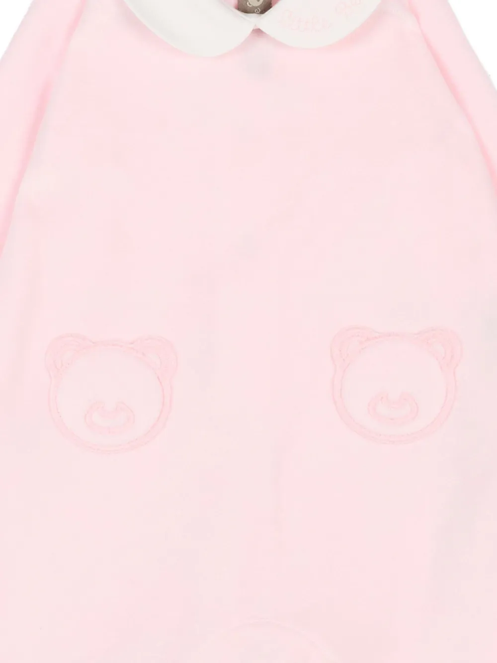 Little Bear Pyjama met geborduurd logo Roze