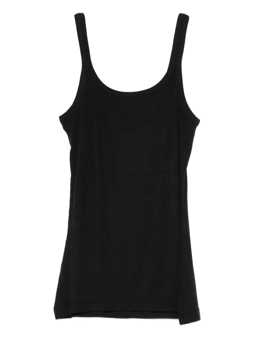 Aya Muse Geribbelde tanktop Zwart