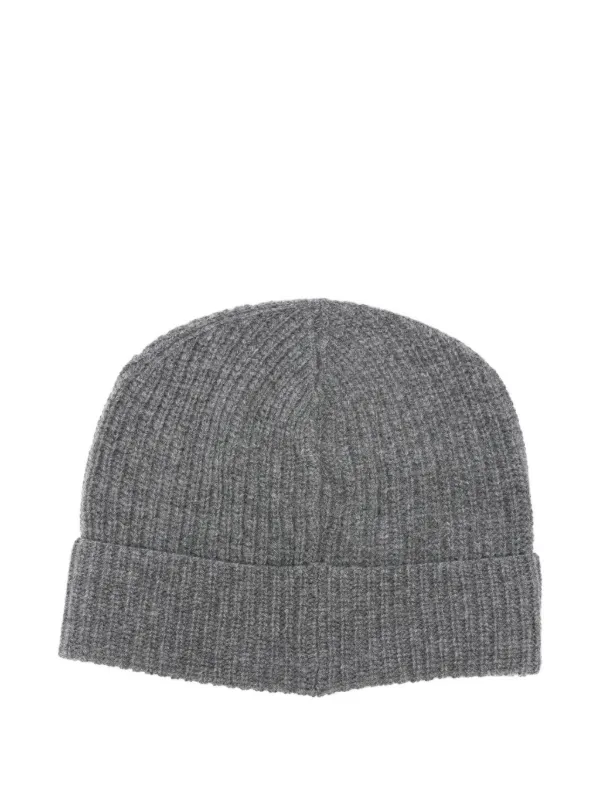 aeae ビーニー グレー WRINKLED BEANIE（ニットキャップ/ビーニー