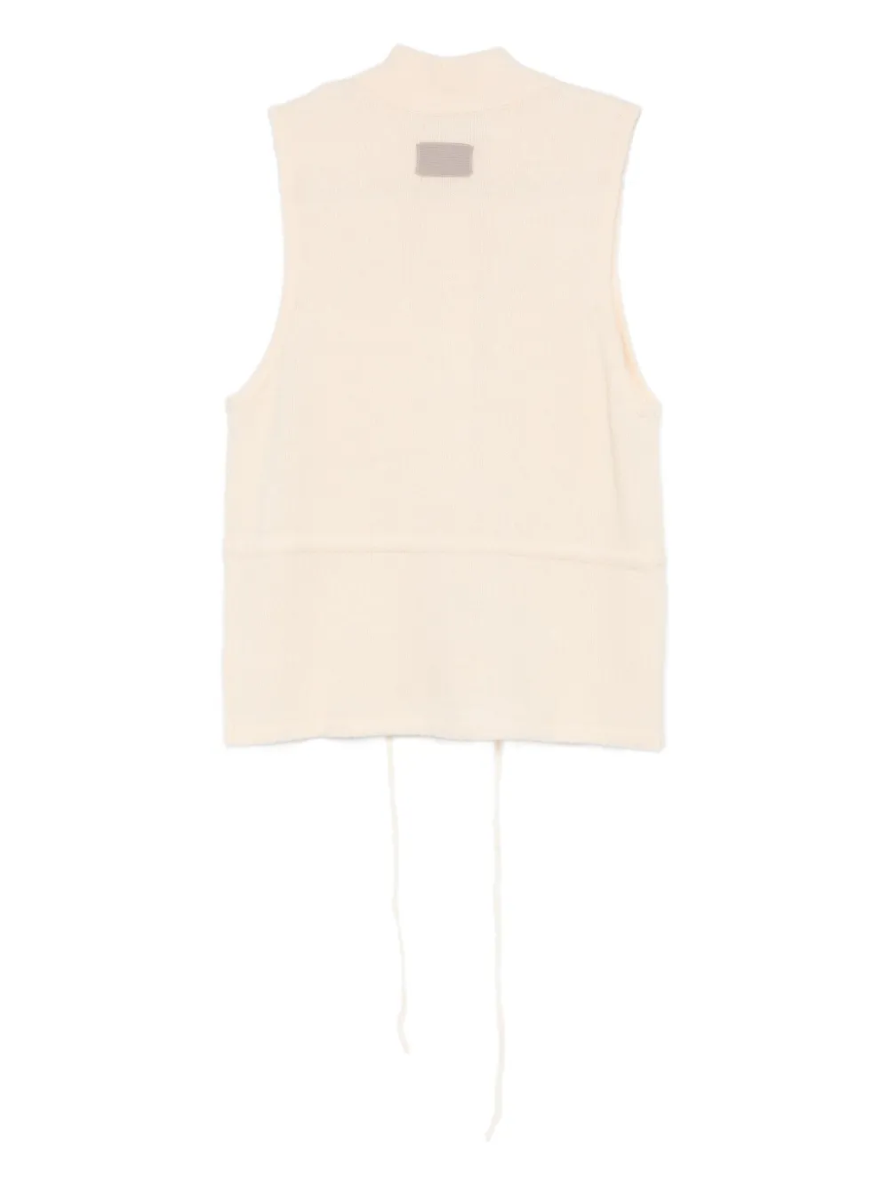  Aya Muse Flap-pocket Button-up Vest - Neutrals 