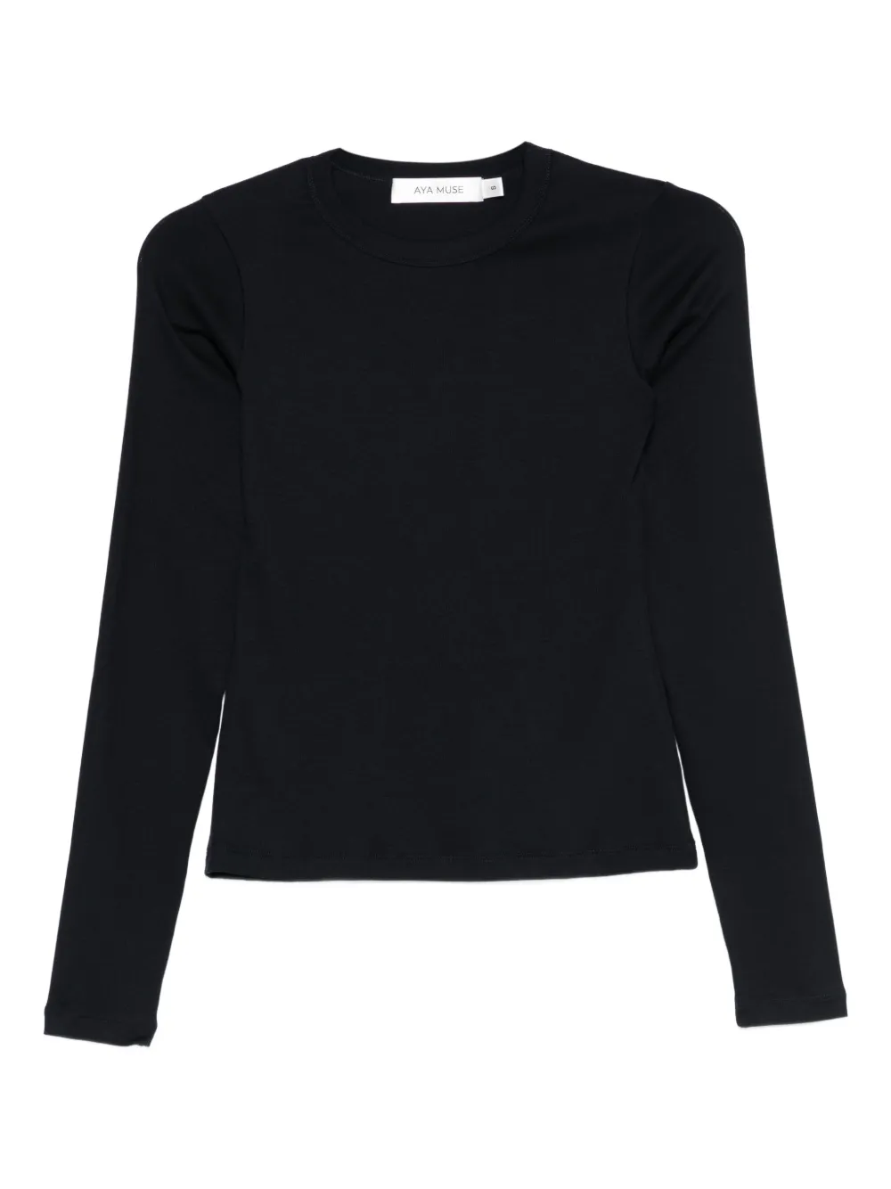 Aya Muse long-sleeve T-shirt - Nero