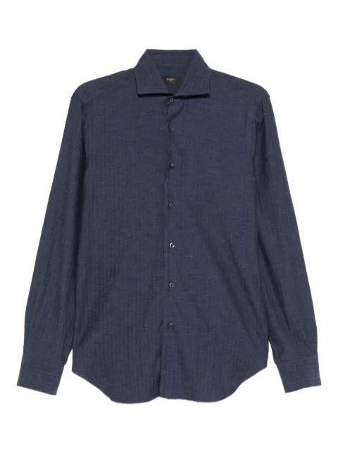 Barba herringbone shirt