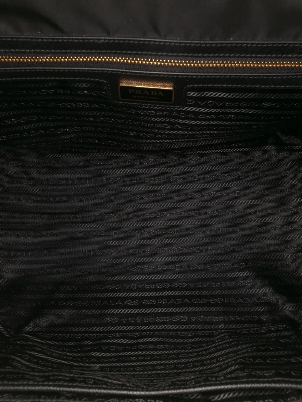 Pre-owned Prada 2019-2025 Medium Saffiano Trimmed Re Nylon Re Edition 1978 Tote Bag In Black