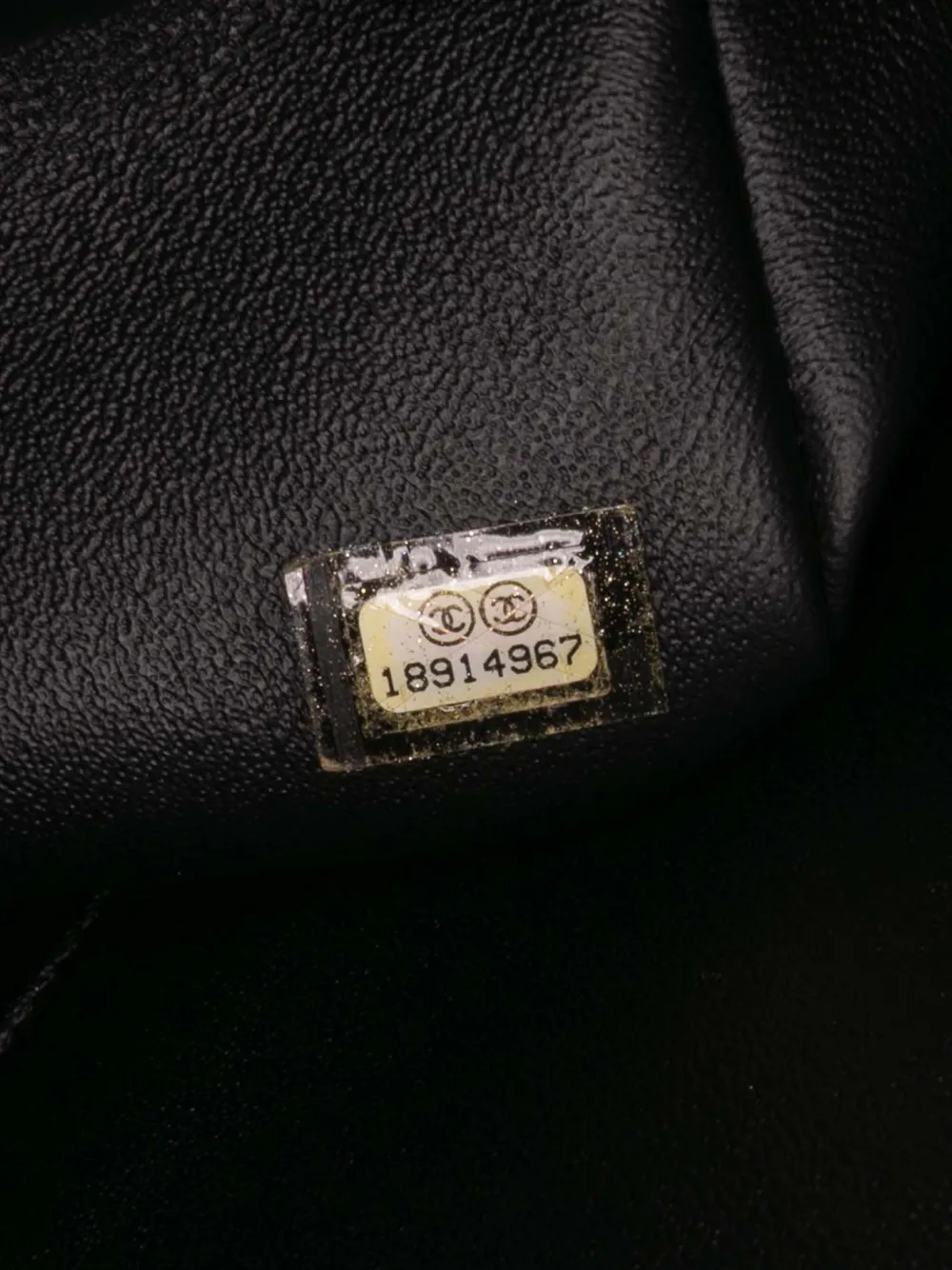 Pre-owned Chanel 2013-2014 Jumbo Classic Patent Double Flap Shoulder Bag In Black