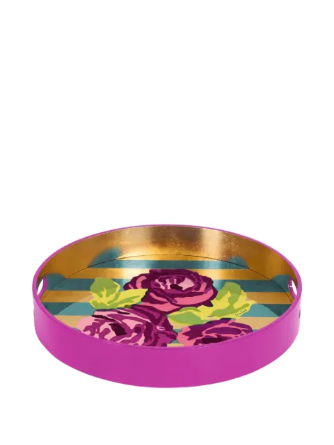 Lisa Corti floral-print tray
